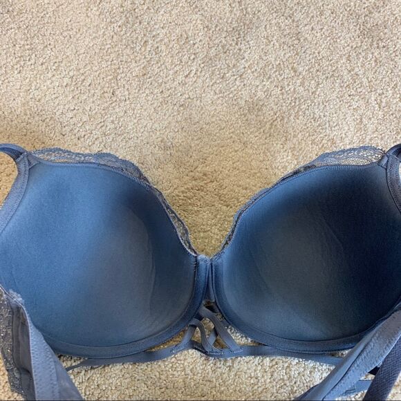 La Senza So Free lace bra Sz 34DD mauve - Picture 5 of 8